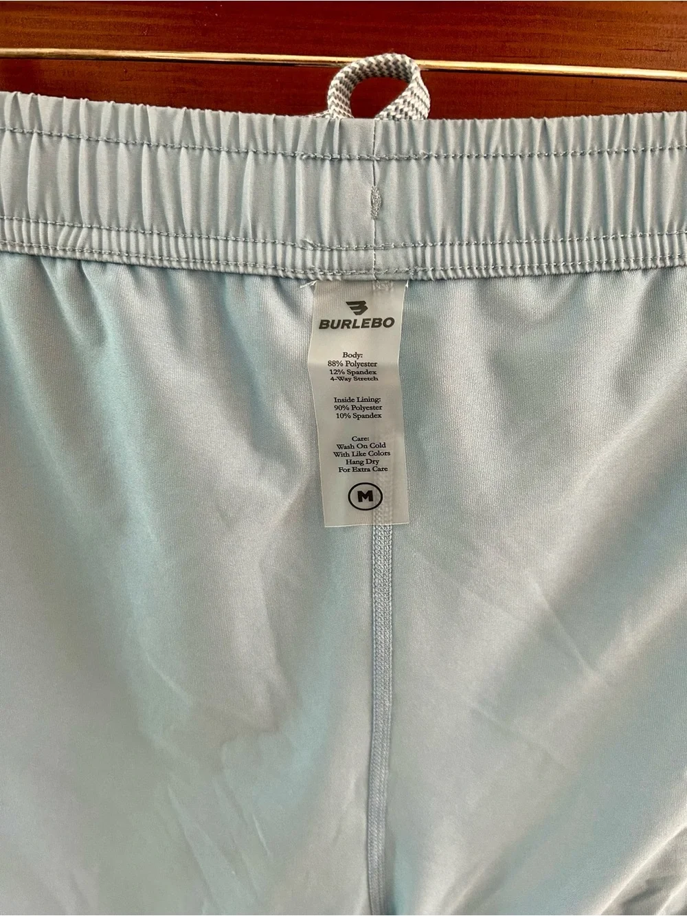 BURLEBO Light Blue Camo Swim Trunks 🔥🔥NEW IN STORES🔥🔥New WithOUT Tags size Med